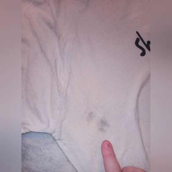 **Vintage** Simply Basic (Sleepwear) Graphic T-Shirt Dress with Gardening Print - Picture 7 of 9